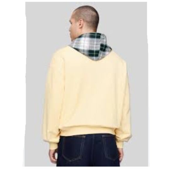 Gap × Malbon Adult Heavyweight French Terry Logo Hoodie Maize Yellow S - Picture 6 of 9